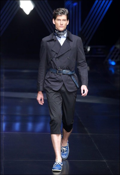 中国国际时装周:左岸•洪金山男装发布会