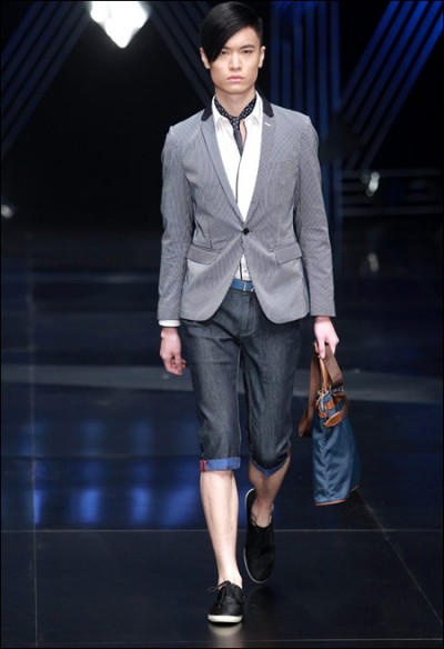中国国际时装周:左岸•洪金山男装发布会