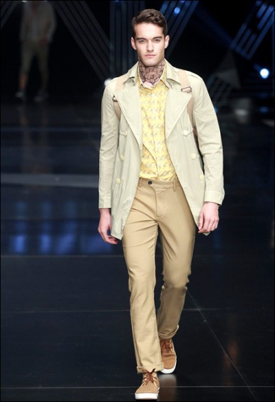 中国国际时装周:左岸•洪金山男装发布会