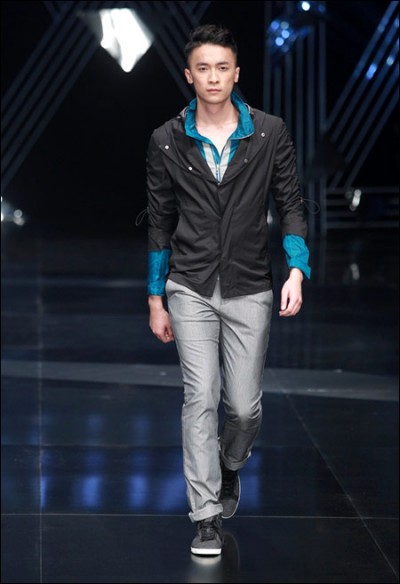 中国国际时装周:左岸•洪金山男装发布会