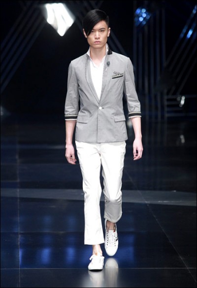 中国国际时装周:左岸•洪金山男装发布会