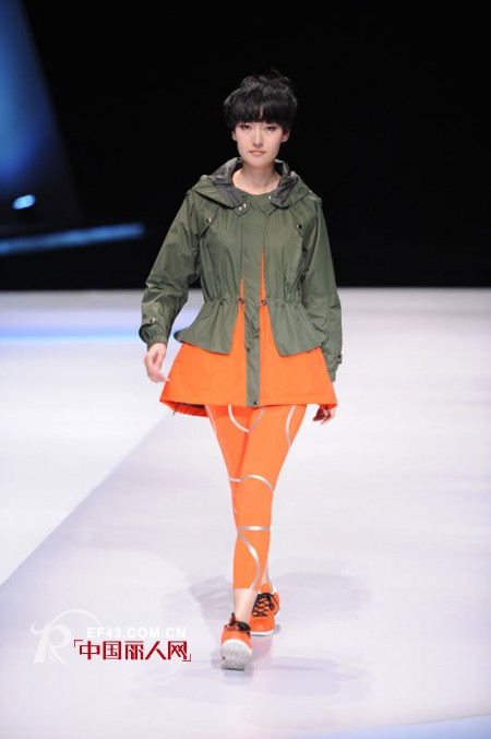 中国国际时装周:乔丹·赵子瑞运动装发布2013春夏新品