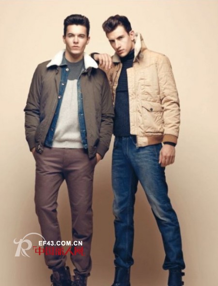 秋冬男士必备服装之一  夹克的不同搭配方式