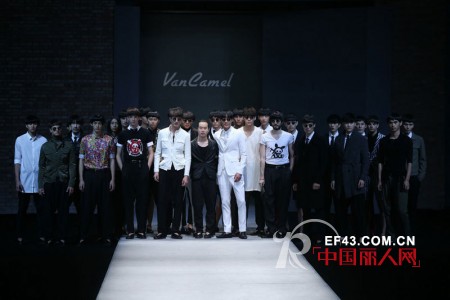 西域骆驼•惠文龙举办2013春夏“LOVE&PEACE”男装发布会