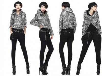 La pargay女装开启电商时代 用黑白两色扮美时尚