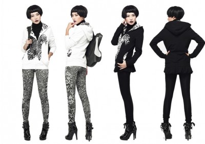 La pargay女装开启电商时代 用黑白两色扮美时尚