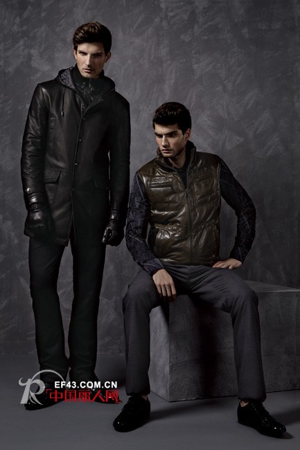 威蔻男装2012秋冬型录 主打商务休闲