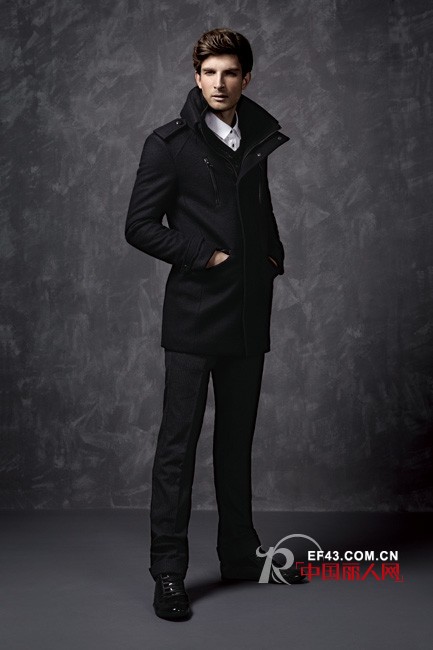 威蔻男装2012秋冬型录 主打商务休闲