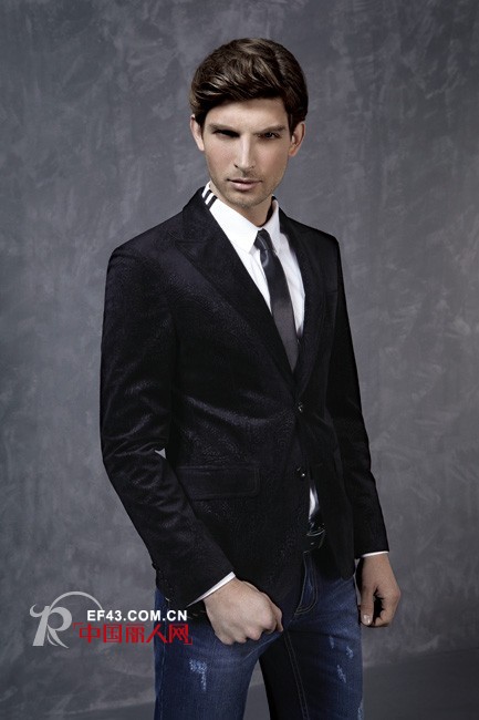 威蔻男装2012秋冬型录 主打商务休闲