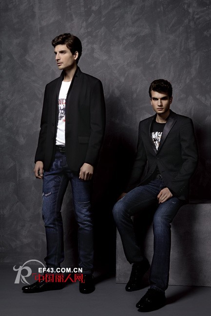 威蔻男装2012秋冬型录 主打商务休闲