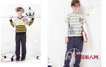 淘帝TOPBI时尚童装 吹响海洋世界的小号角