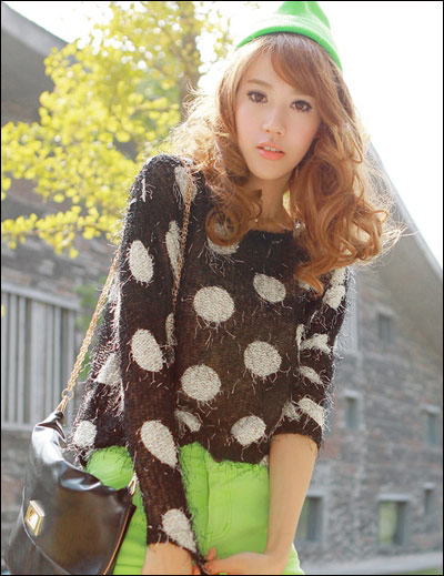 穿衣搭配的好选择——时尚毛衣告别臃肿