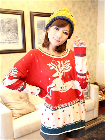 穿衣搭配的好选择——时尚毛衣告别臃肿