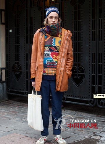 小小围巾有着大用处 和各路潮人学冬天怎么穿