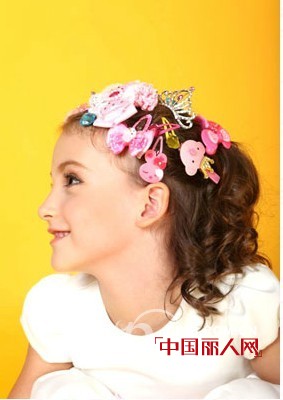 粉美儿女童饰品 美丽小公主大变身