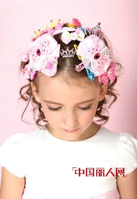 粉美儿女童饰品 美丽小公主大变身