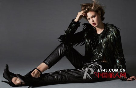 Gucci（古驰）2012秋冬羽毛装华丽逆袭  尽显雍容华贵