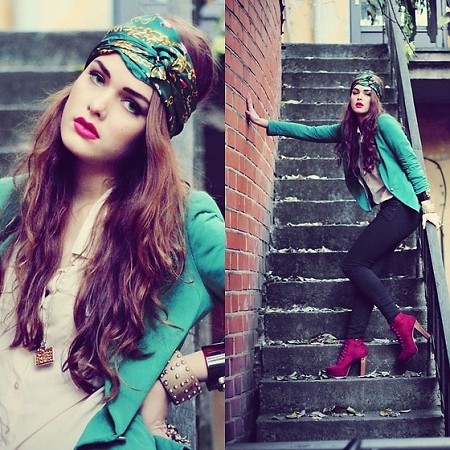 应季搭配 红绿搭出圣诞大牌范