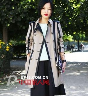 Hold住视线的最佳出街装扮  秋冬潮爆风衣穿搭盘点