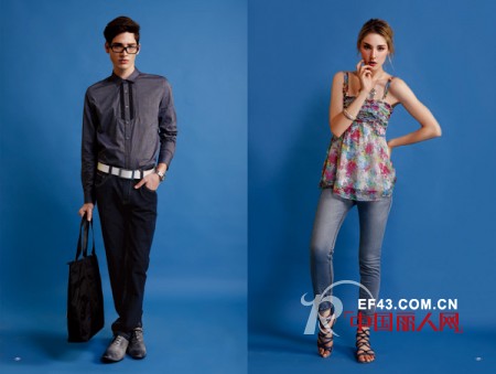 BOS.B博世堡牛仔服饰  包装绝对本色的自我