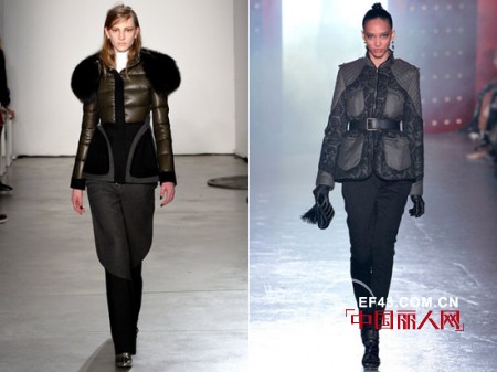 时尚过冬:T台上的12款羽绒服