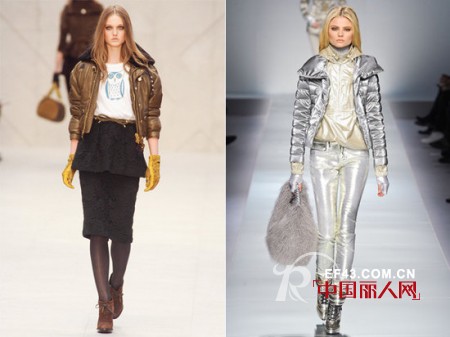 时尚过冬:T台上的12款羽绒服
