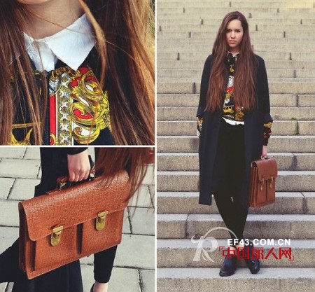 跟欧美街头潮妞学习冬季美丽不冻人的潮搭法则