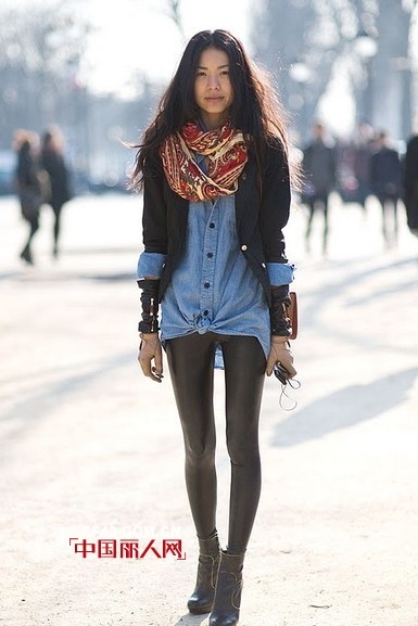 玩味牛仔服秋季上身,质感十足Hold住全场