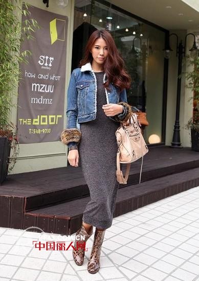 长裙冬季大展身手 “小材大用”现优雅