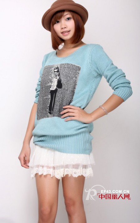 米巴纽针织魔法搭:回归妙龄少女气质