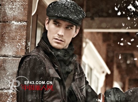 劲霸男装 2012冬季新款夹克造就经典
