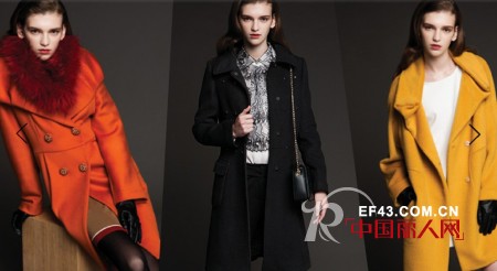 EP雅莹2012秋冬羊绒大衣系列 掀起RETRO（复古）风潮