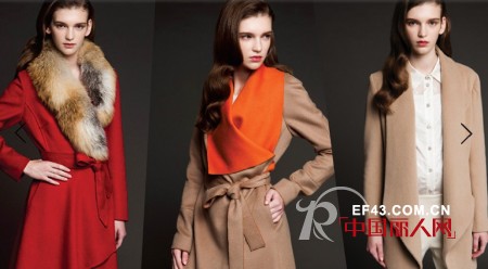 EP雅莹2012秋冬羊绒大衣系列 掀起RETRO（复古）风潮