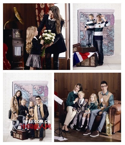 “梦想腾飞”T100亲子童装2012秋冬时尚发布