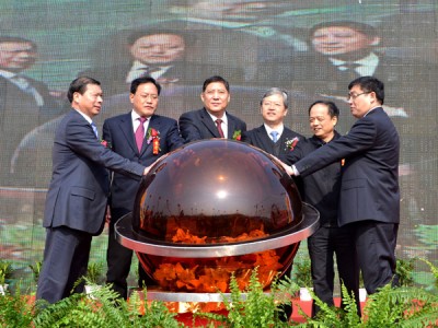 中国淮海纺织服装品牌中心开工仪式举行