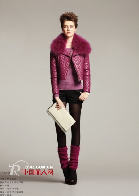 BEIN时尚女装酒红色系列 品味醇美初冬