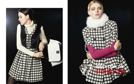 朝花夕拾时尚女装 寒冷冬日穿出至酷摩登范儿