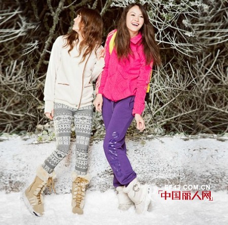 adidas neo  打造你的炫彩冬日