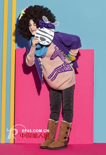 HUIBAO可爱风格孕妇装 做个童心准妈咪