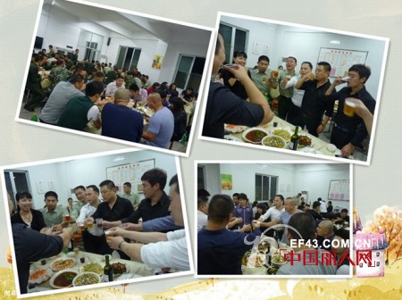 广州OK100童装公司慰问广州武警十七中队