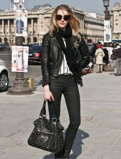 神秘黑色经典永不灭 心机显瘦穿出潮流感