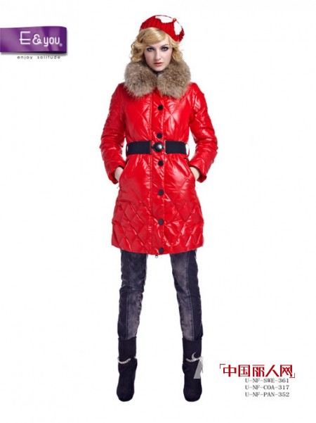 E＆YOU 时尚女装 甜美优雅弥漫冬季