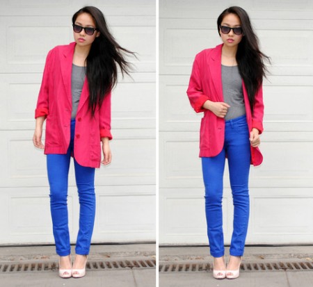 大美珠光宝蓝走在潮流前沿  领衔2013春夏街头新色彩