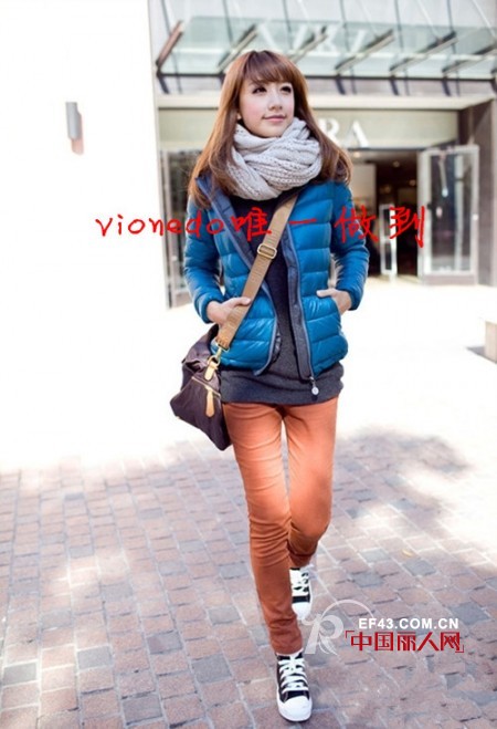 VIONEDO时尚品牌2012冬装新款羽绒服全面上市