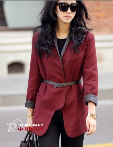 女式西装时尚百搭 演绎多彩变形记