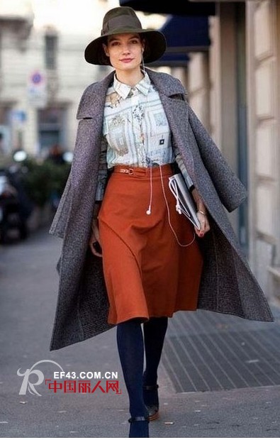 秋冬廓形外套披上身 强大气场Hold住路人