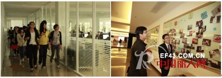 热烈欢迎泉州经贸学院师生前往邻家女孩公司参观交流