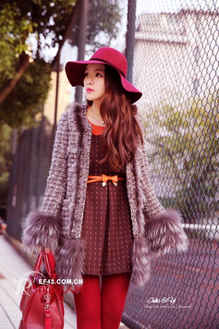 一起来围观时尚达人们冬季穿衣搭配