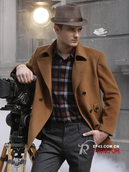 爱迪•丹顿商务休闲男装 细节彰显品质感