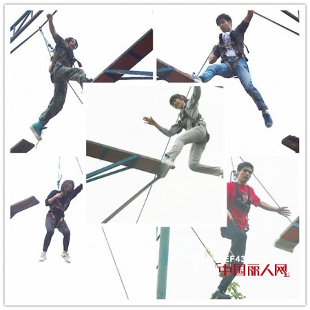 “挑战自我,熔炼团队”--卓娅佳人内衣团队拓展训练实况